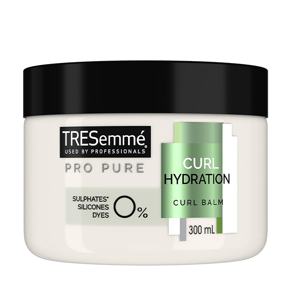 ماسک مو بدون سولفات موهای فر ترزمه Tresemme  300Ml