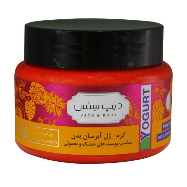 کرم ژل آبرسان دیپ سنس مناسب معمولی تا خشک 250 میلی لیتر