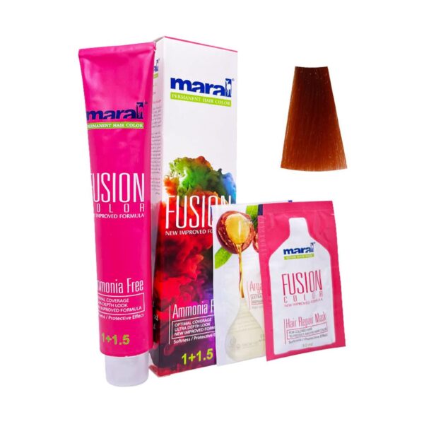 رنگ مو بدون آمونیاک فیوژن کالر مارال سری Shine And Intensive Natural