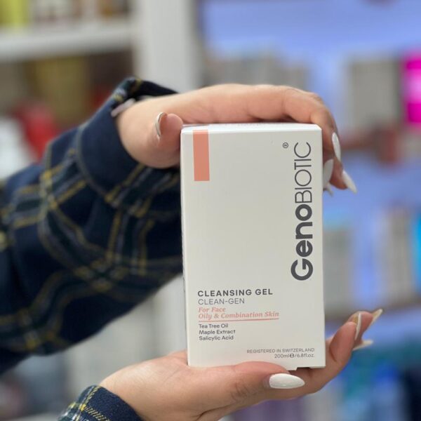 ژل شستشوی صورت ژنوبایوتیک (پوست چرب و مختلط)