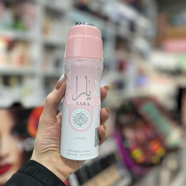 اسپری خوشبو کننده بدن زنانه لطافه مدل یارا