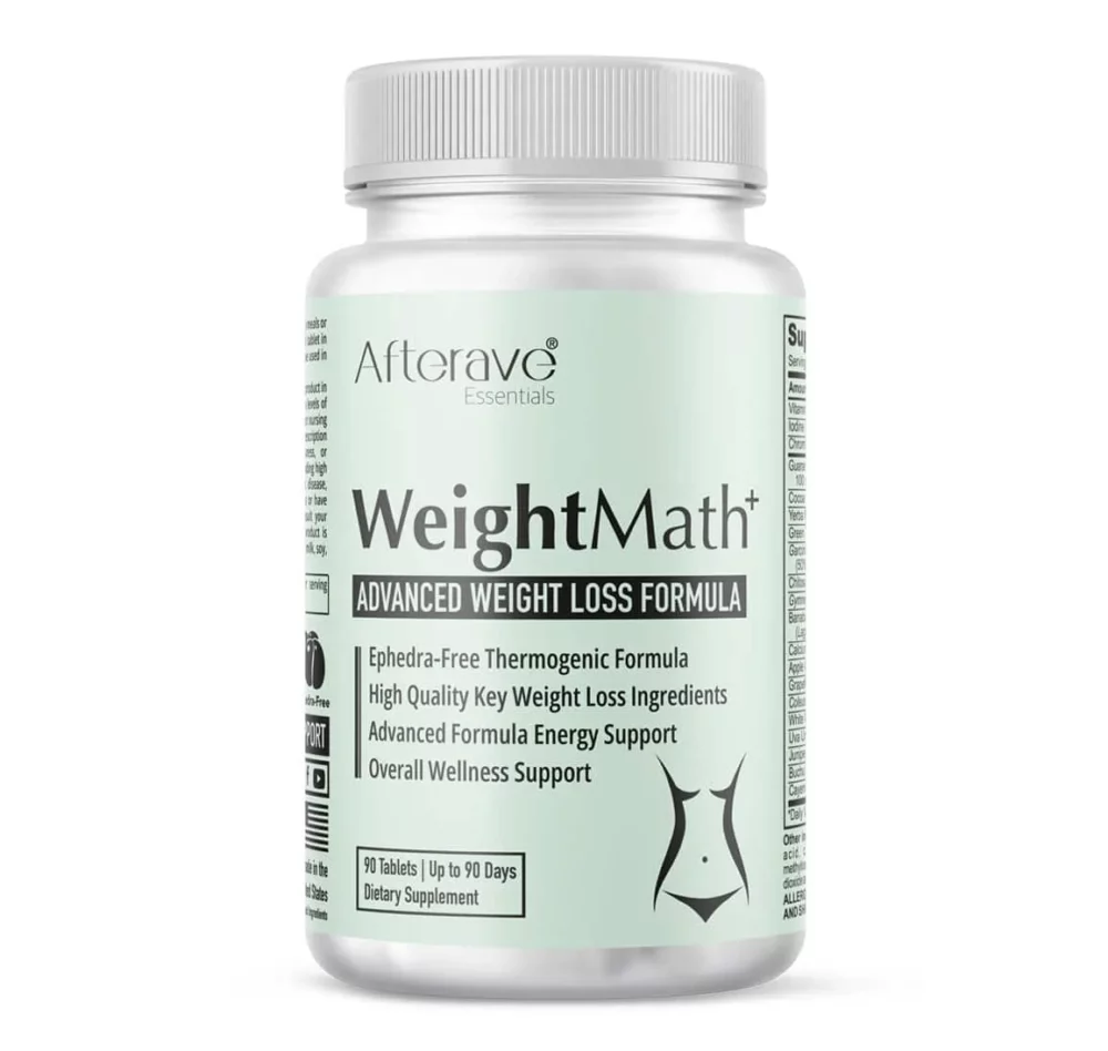 مکمل لاغری ویت مث پلاس افترایو اصل | WeightMath Afterave