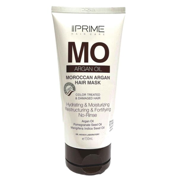 ماسک مو تقویت کننده آرگان موهای رنگ شده و آسیب دیده پریم Prime MO