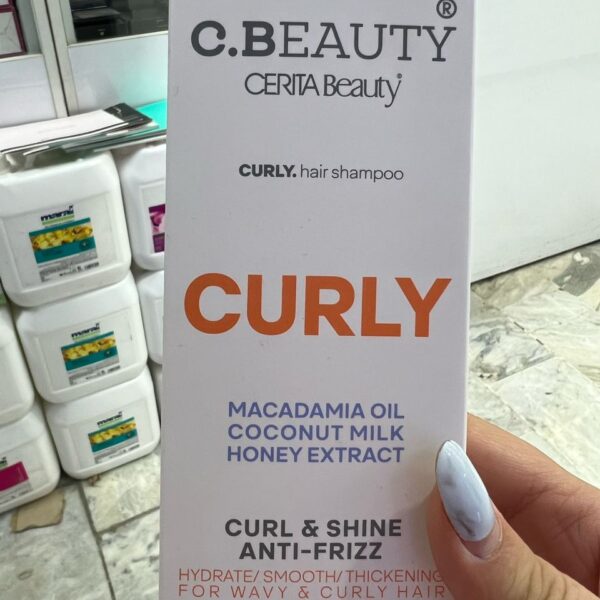شامپو مغذی موی فر ضدوز و آبرسان سریتا Cerita Beauty Curly Hair Shampoo
