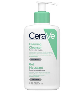 فوم شستشوی صورت سراوی Cerave – مخصوص پوست نرمال و چرب