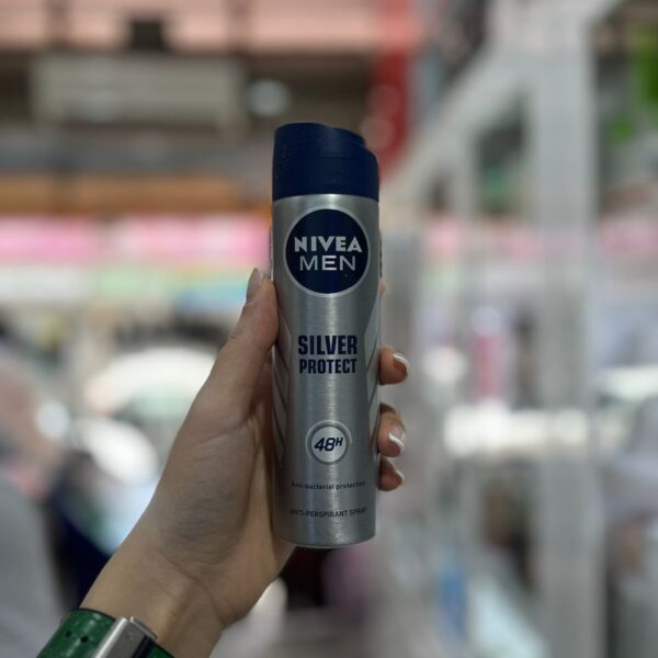 اسپری ضد تعریق مردانه سیلور پروتکت نیوا Nivea Silver