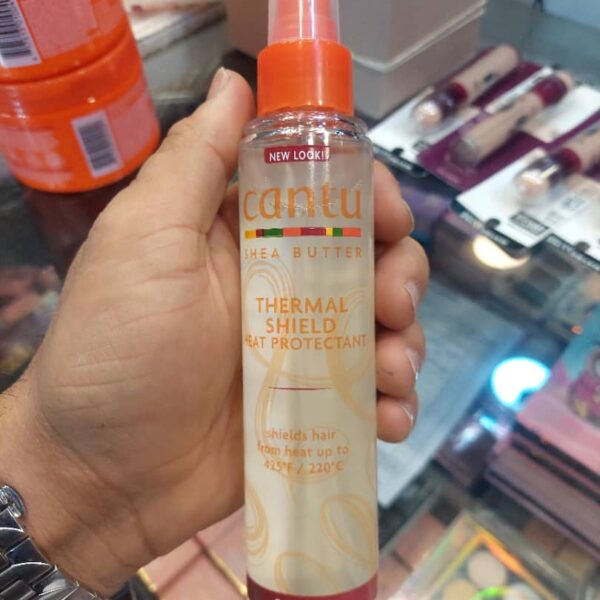 اسپری ضد حرارت کنتو Cantu Shea Butter Thermal Shield Heat Protectant 151ml