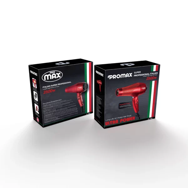 سشوار ایتالیایی پرومکس 2500 وات مدل 7865