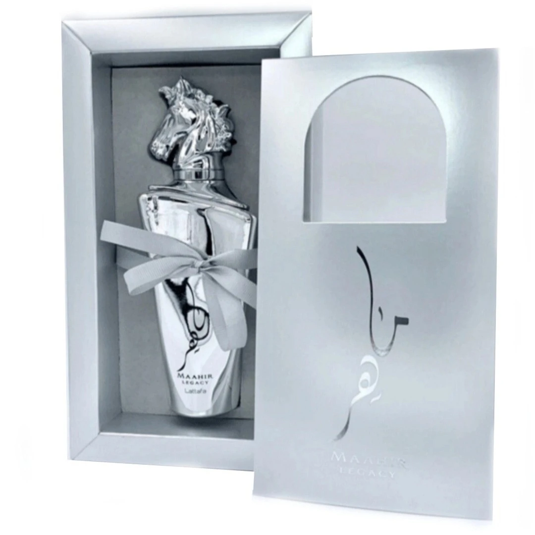 ادکلن ماهر لگاسی نقرهای لطافه