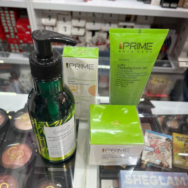 پک آبرسان و ژل شستشو برای پوست های چرب پرایم