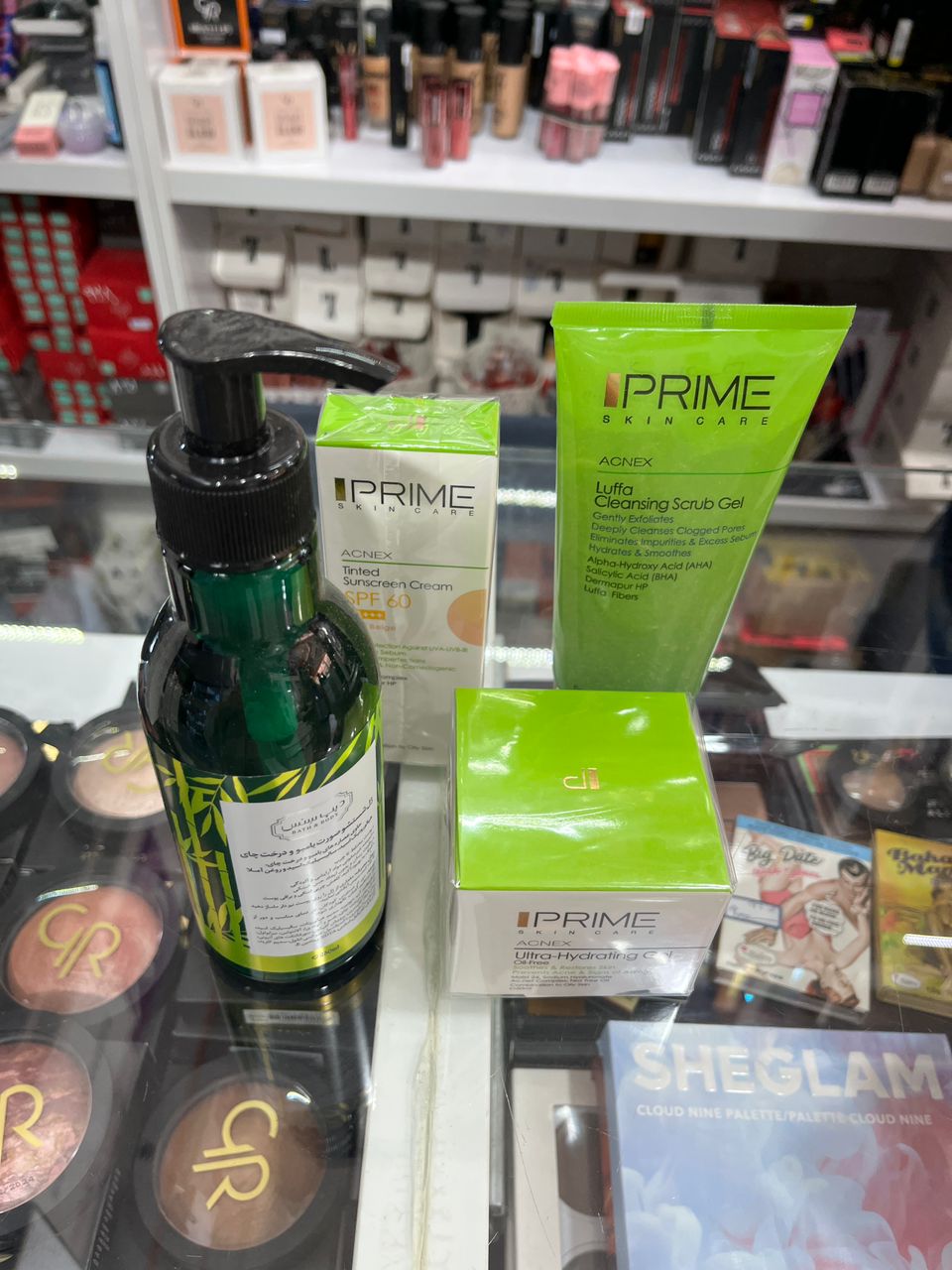 پک آبرسان و ژل شستشو برای پوست های چرب پرایم