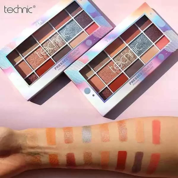 پالت سایه تکنیک مدل Y2k (15 رنگ)