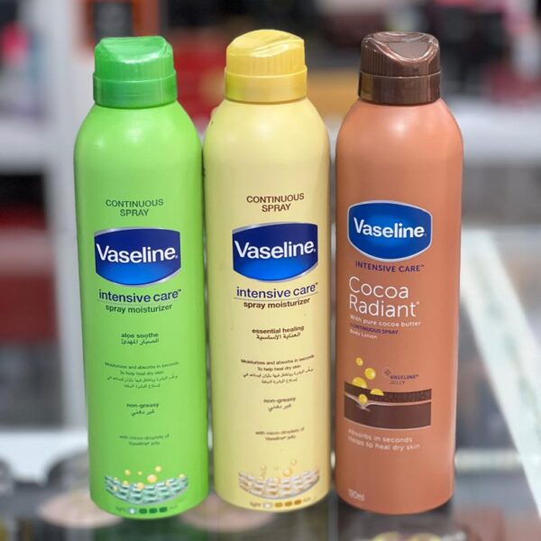 اسپری ابرسان لوسیون بدن وازلینVaseline