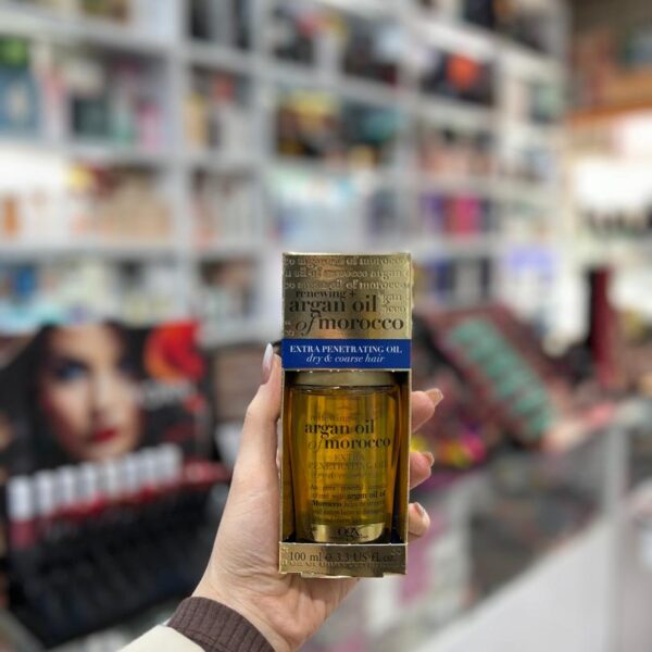 روغن آرگان او جی ایکس Ogx مدل Argan Oil Of Moroccan حجم 100 میلی
