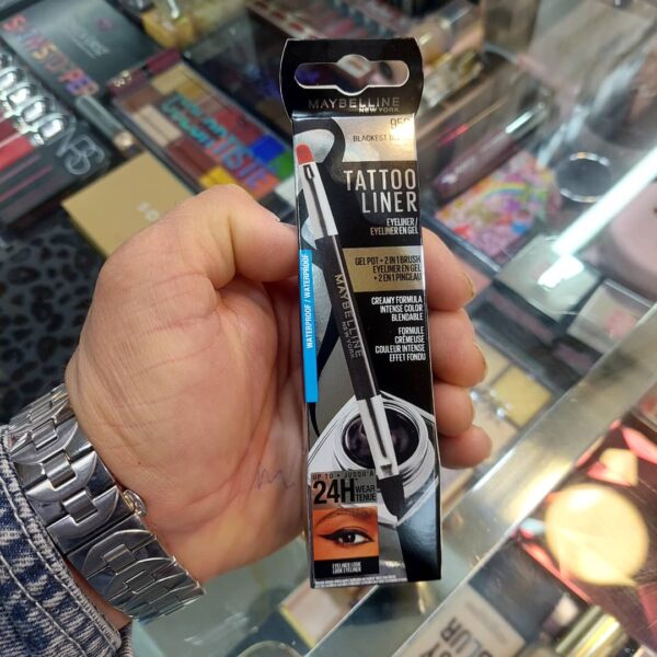 خط چشم ژله ای کاسه ای میبلین MAYBELLINE مدل lasting drama