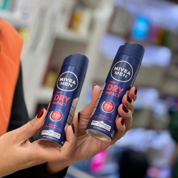 اسپری مردانه درای ایمپکت پودری نیوا