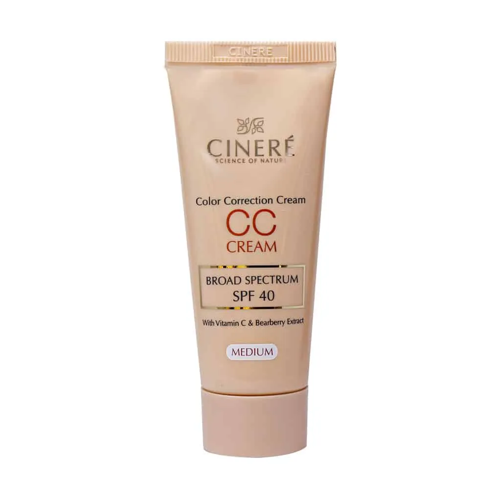 سی سی کرم SPF40 لایت سینره - تصویر 2