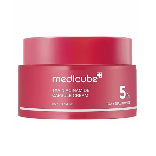 کرم ضد لک و روشن کننده ترانزمیک اسید و نیاسینامید مدی کیوب حجم 55 گرم