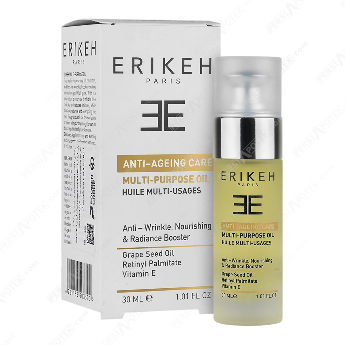 روغن آنتی اکسیدان و ضد چروک اریکه