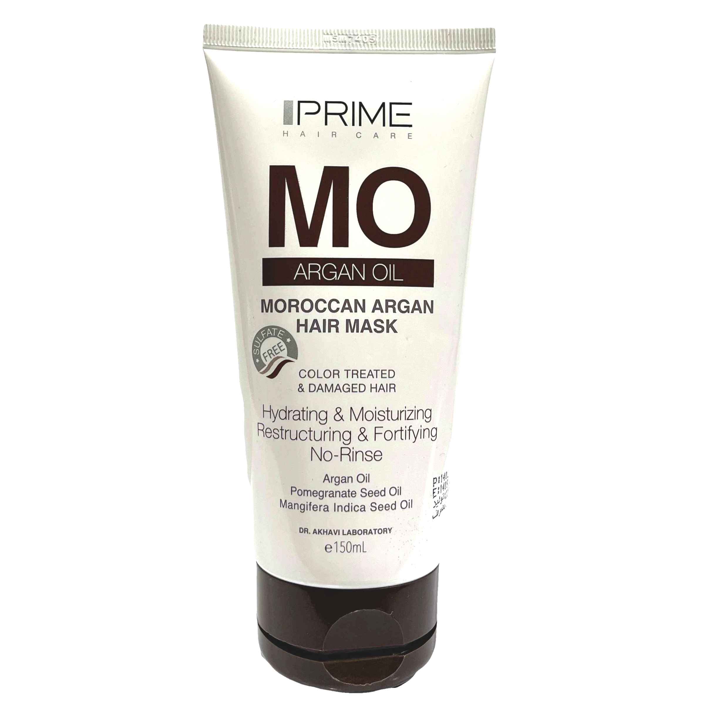 ماسک مو تقویت کننده آرگان موهای رنگ شده و آسیب دیده پریم Prime MO