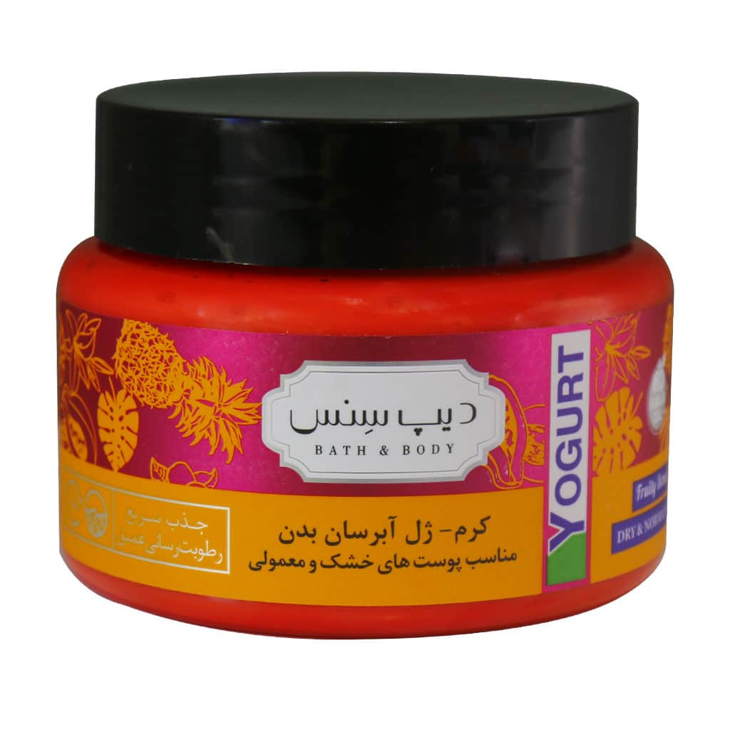 کرم ژل آبرسان دیپ سنس مناسب معمولی تا خشک 250 میلی لیتر