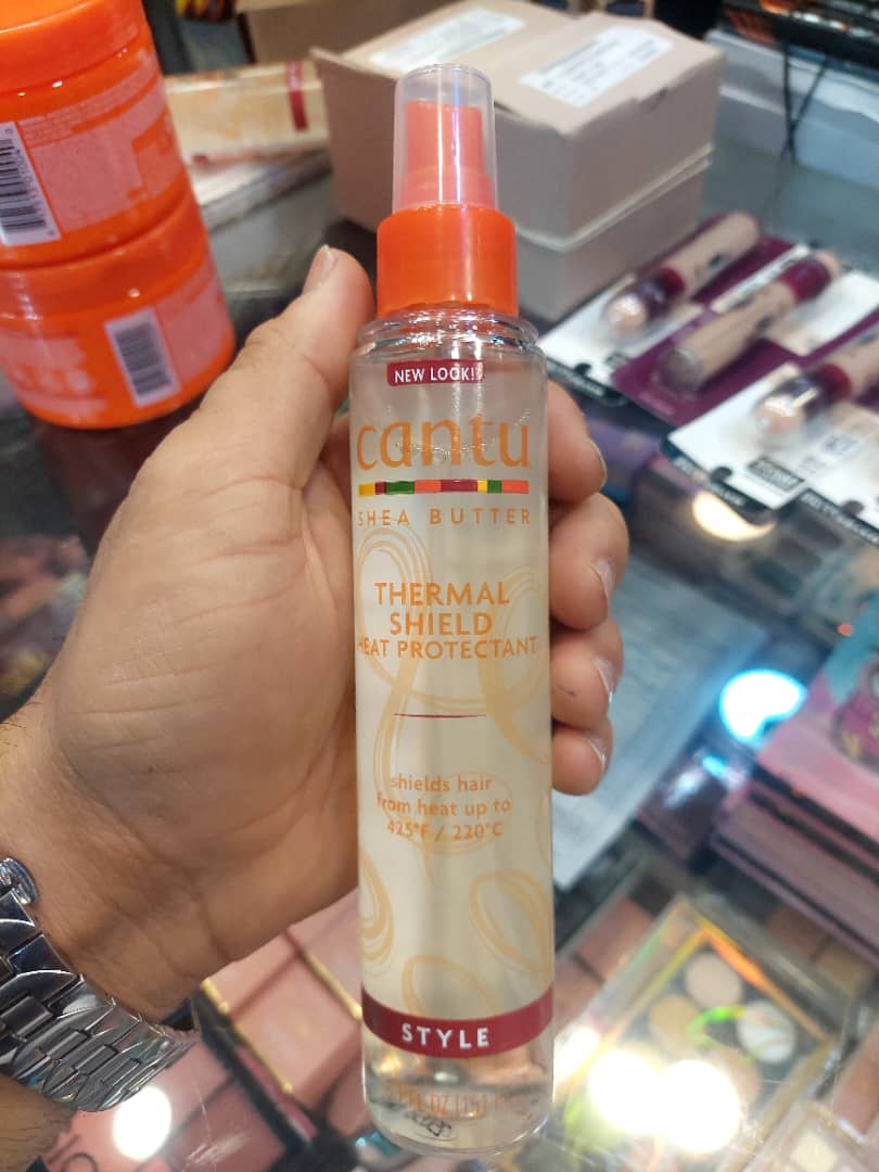 اسپری ضد حرارت کنتو Cantu Shea Butter Thermal Shield Heat Protectant 151ml