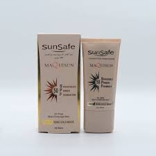 کرم ضد آفتاب کرم پودری و پرایمری SPF50 سان سیف