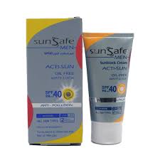 کرم ضد آفتاب آقایان SPF 40 سان سیف