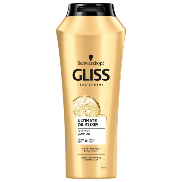 شامپو ترمیم کننده گلیس GLISS ULTIMATE OIL ELIXIR 500 ML