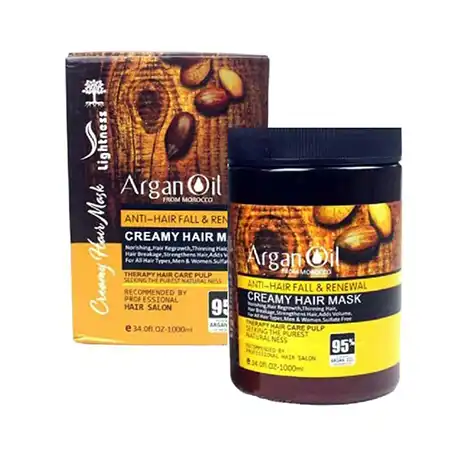 ماسک مو روغن آرگان لایتنس lightness argan oil hair mask